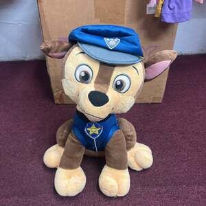 Nickelodeon Paw Patrol Chase Plush Stuffed Animal, 16"